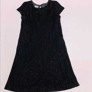 Talbots girls Velvet Dress